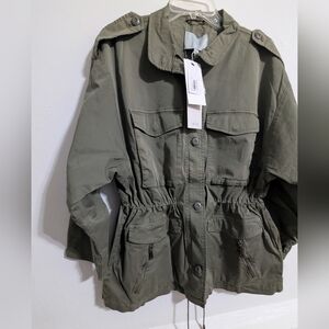 Joie Green Utility Jacket